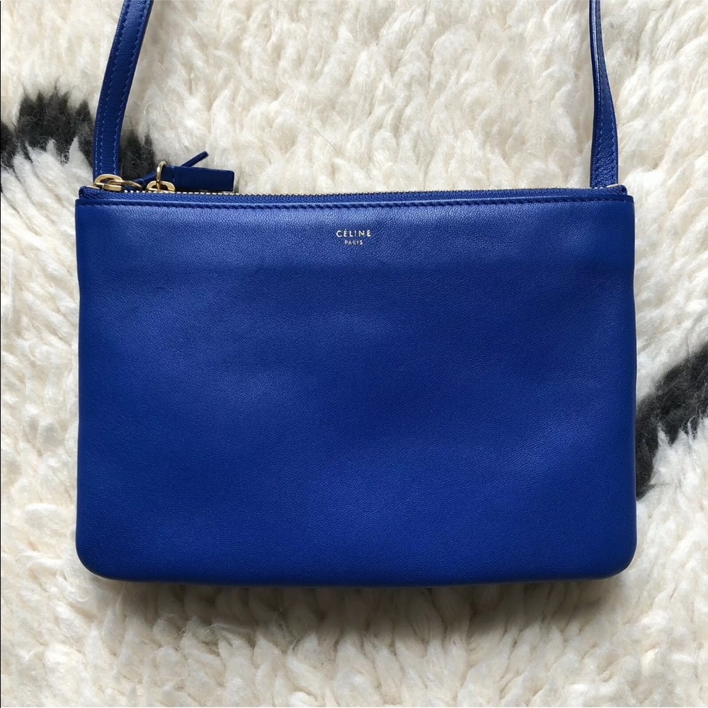 Celine Small Blue Trio
